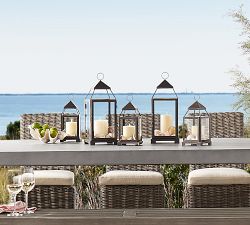 Open Box:  Premium Flickering Flameless Outdoor Pillar Candle