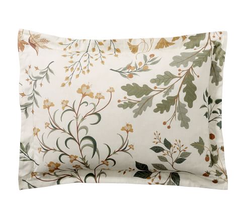 Autumn Botanical Sham