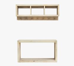 Folsom Entryway Wall Shelf &amp; Console Table