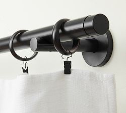 Standard Modern Hardware Rod with Hidden Connection Bracket