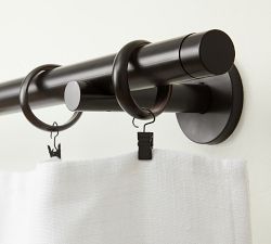 Standard Modern Hardware Rod with Hidden Connection Bracket