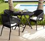 Palmetto Wicker Stackable Outdoor Dining Armchair