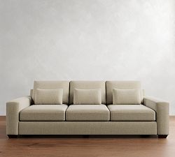 Big Sur Square Arm Deep Seat Sofa (76"&ndash;120")