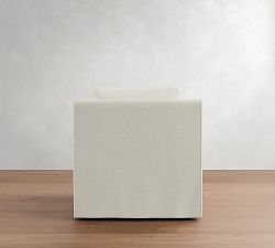 Maxine Slipcovered Swivel Chair