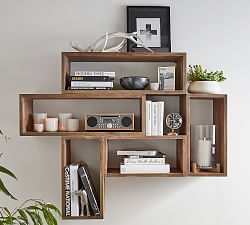 Reed Open Floating Shelves