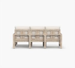 Indio Eucalyptus 4-Piece Outdoor Sectional (73")