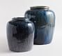 Rustic Blue Vases