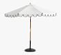 Premium 9' Round Portofino Patio Umbrella &ndash; Eucalyptus Tilt Frame​