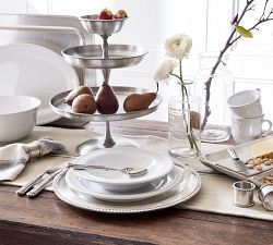 Emma Beaded Stoneware Dinnerware Collection