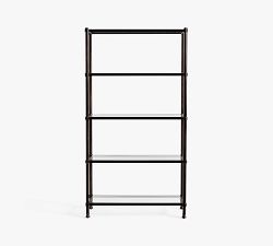 Everson Etagere Metal Bookcase - Thumbnail 2