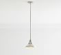 Curved Metal Bell Pole Pendant (10"-13")