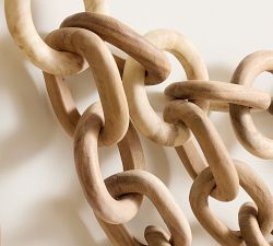 Wooden Chain Wall Art