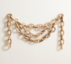Wooden Chain Wall Art