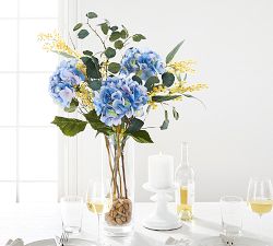 Faux Blooming Acacia Branch