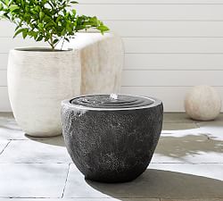 Black Stone Fountain