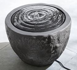 Black Stone Fountain
