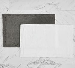 Classic Organic Tufted Border Bath Mat