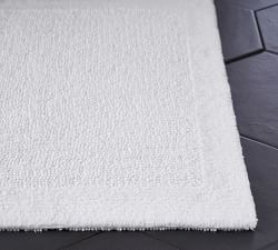 Classic Organic Tufted Border Bath Mat