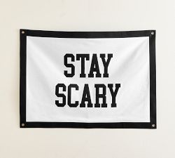Wednesday Stay Scary Pennant