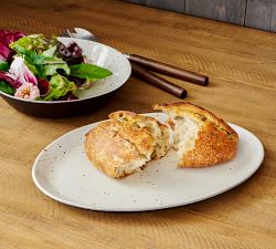 Rustic Speckled Handcrafted Terracotta Serving Bowl