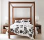 Menlo Reclaimed Teak Canopy Bed