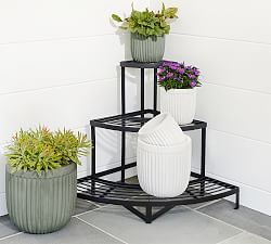 Lenox Modular Corner Plant Etagere Center