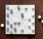 Handcrafted Marble Checkers Board Game