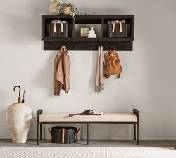 Folsom Entryway Wall Shelf with Hooks