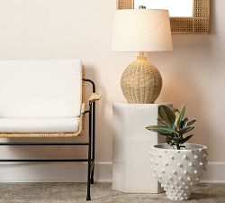 Croft Ceramic Outdoor Side Table (12"-15")