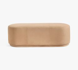 Jake Fully Leather Bench (32"-56")