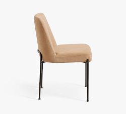 Layton Leather Metal Dining Chair