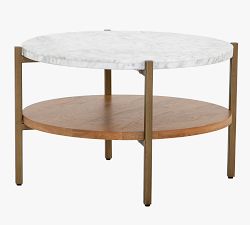 Modern Round Marble Coffee Table