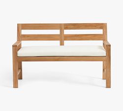 Malibu Teak Outdoor Porch Bench (54")