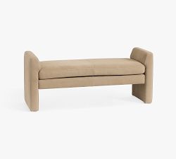 Max Leather Bench