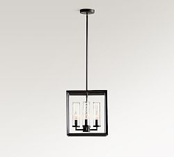 Sonora Outdoor Clear Glass Pendant (14")