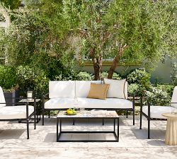 Ellis Metal Outdoor Sofa (76")