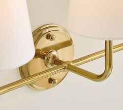 Sansome Metal Triple Sconce (22")