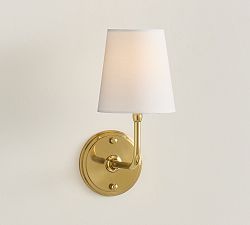 Sansome Metal Single Sconce (13")