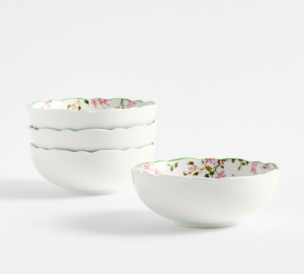Monique Lhuillier Garden Trellis Cereal Bowls - Set of 4 - Set of 4 - Multi