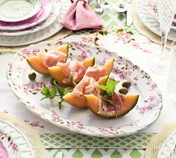 Monique Lhuillier Garden Trellis Porcelain Serving Platter