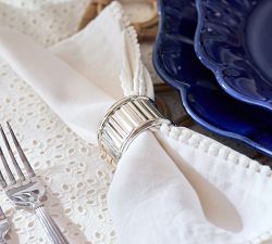 Monique Lhuillier Rivoli Napkin Rings - Set of 4
