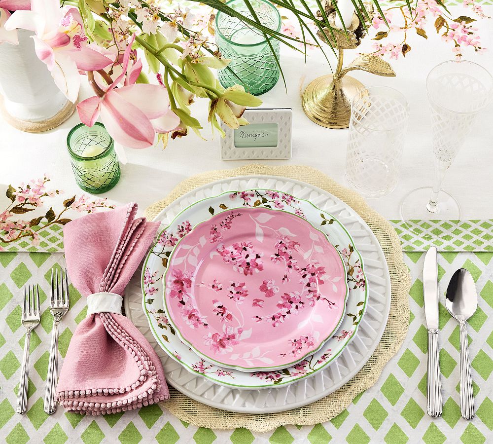 Monique Lhuillier Garden Trellis Salad Plates - Set of 4