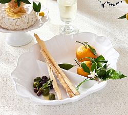 Monique Lhuillier Juliana Scalloped Multi-Condiment Serving Bowl