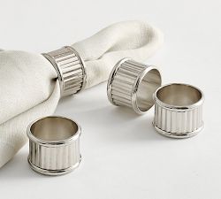 Monique Lhuillier Rivoli Napkin Rings - Set of 4