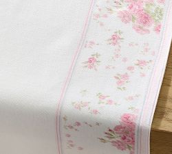 LoveShackFancy Floral Printed Table Runner