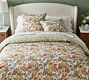 Kravet Garden Floral Ikat Reversible Duvet Cover