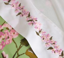 Monique Lhuillier Floral Vine Sheet Set