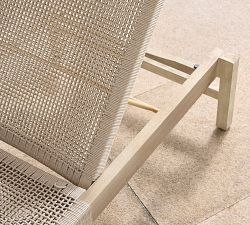 Indio Coastal Outdoor Stackable Chaise, Set of 2