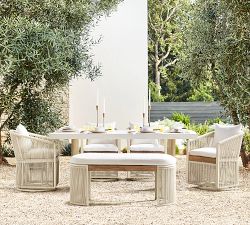 Lakewood Rope Outdoor Dining Bench (48")