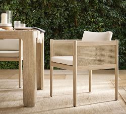 Marina Cane Outdoor Dining Armchair